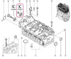 Сальник распредвала Logan, Sandero, Duster, Kangoo I, Fluence (арт. 81-38506-00)